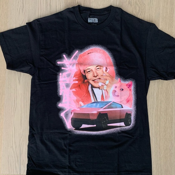 Official Bootleg Elon Musk Dogecoin Tee - Picture 2 of 5